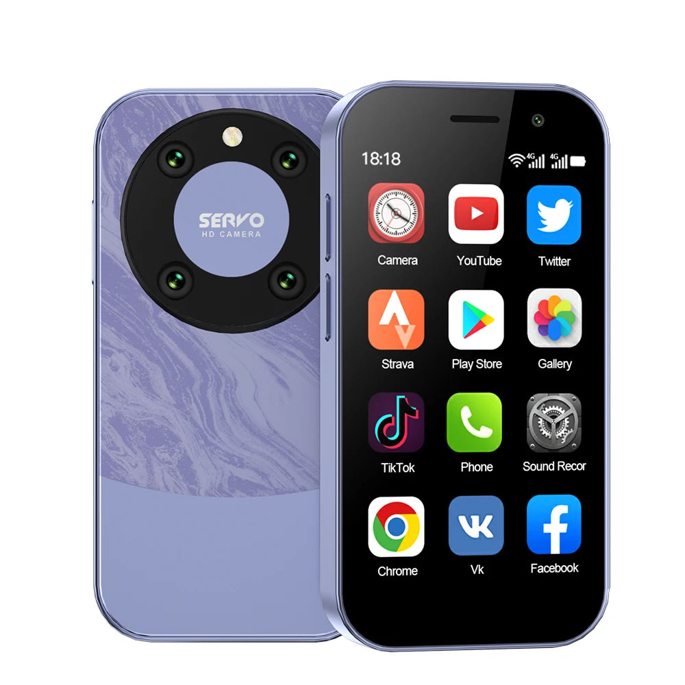 SERVO KING9000 4G LTE Mini Smartphone Android System RAM 2GB ROM 16GB