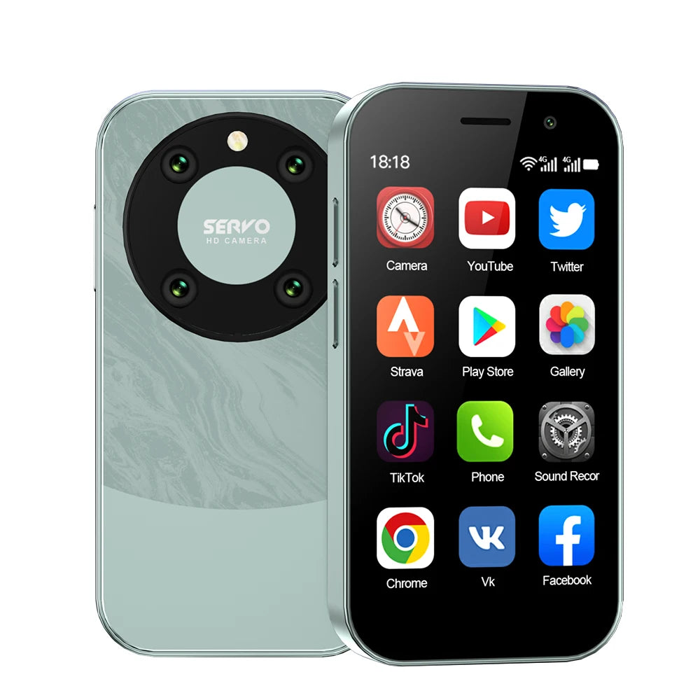 SERVO KING9000 4G LTE Mini Smartphone Android System RAM 2GB ROM 16GB